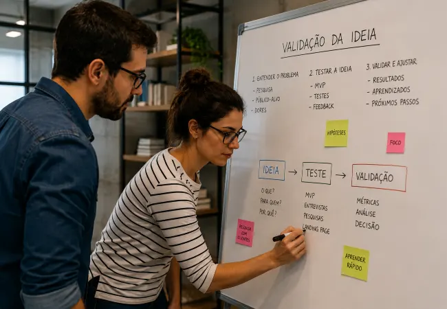 como validar uma ideia de negocio